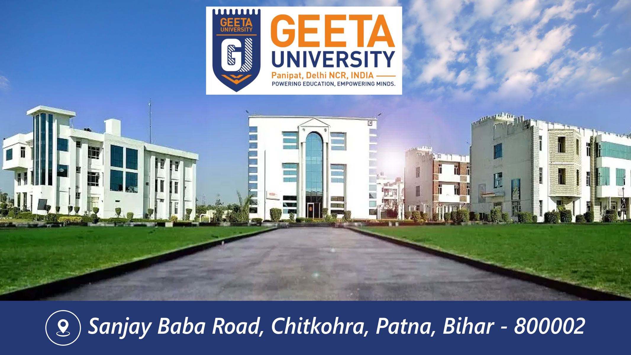 out side view of Geeta University